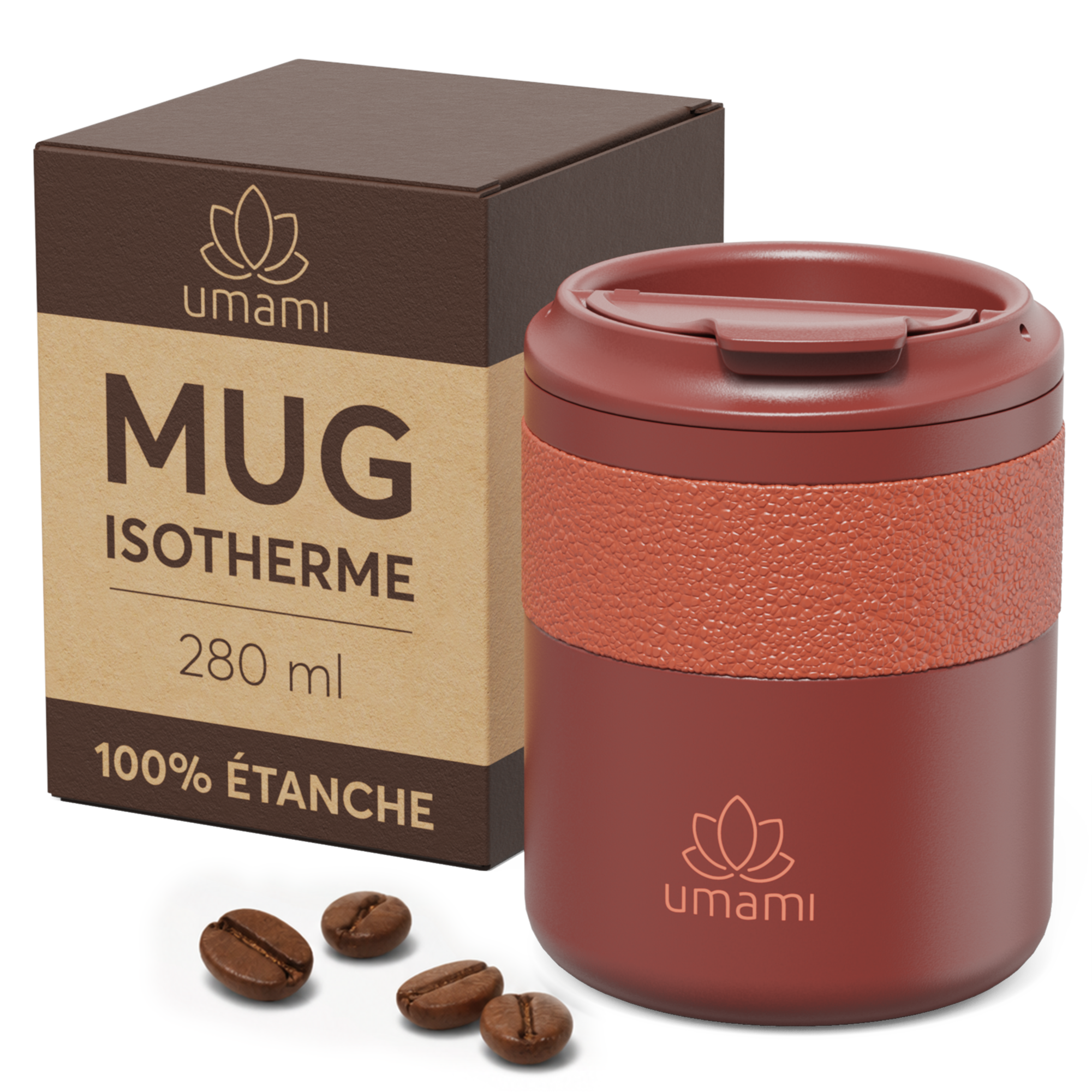 Thermobecher Rot 280 ml